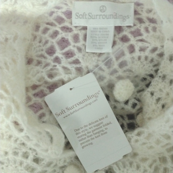 NWT Soft Surroundings Lacey Knit Tunic Size L - Picture 7 of 8